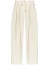 Theory Pants With Pleat In Neutral