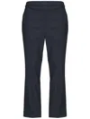 Theory Blue Flared Pants In Concord