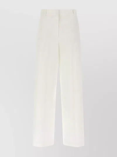 THEORY TROUSERS FRONT PLEATED BELT LOOPS