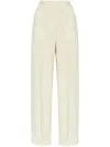 Theory Polyester Pants In Rice