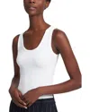 Theory Tubular Scoop Neck Tank Top
