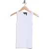 Theory Tubular Tank In White