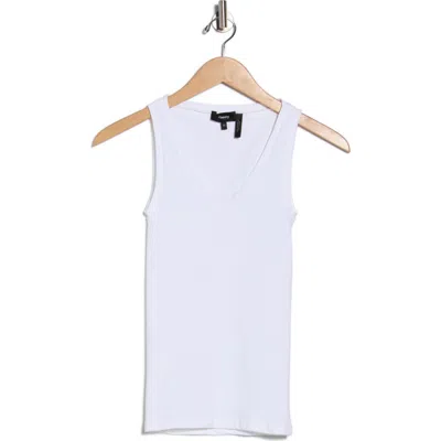 Theory Tubular Tank In White