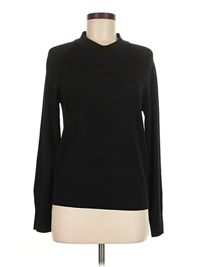 Pre-owned Theory Turtleneck Sweater In Black