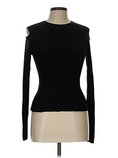 Pre-owned Theory Turtleneck Sweater In Black