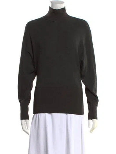 Pre-owned Theory Turtleneck Sweater In Black
