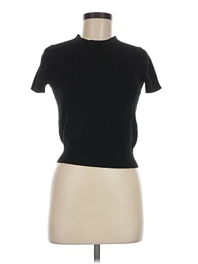 Pre-owned Theory Turtleneck Sweater In Black