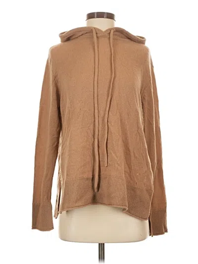 Pre-owned Theory Turtleneck Sweater In Brown