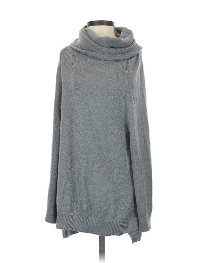 Pre-owned Theory Turtleneck Sweater In Gray