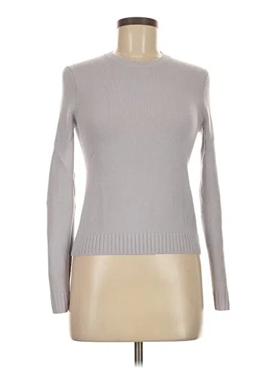 Pre-owned Theory Turtleneck Sweater In Gray
