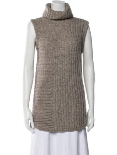 Pre-owned Theory Turtleneck Sweater In Multi