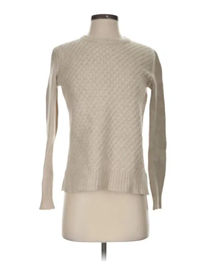 Pre-owned Theory Turtleneck Sweater In Tan