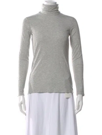Pre-owned Theory Turtleneck Sweater W/ Tags In Gray