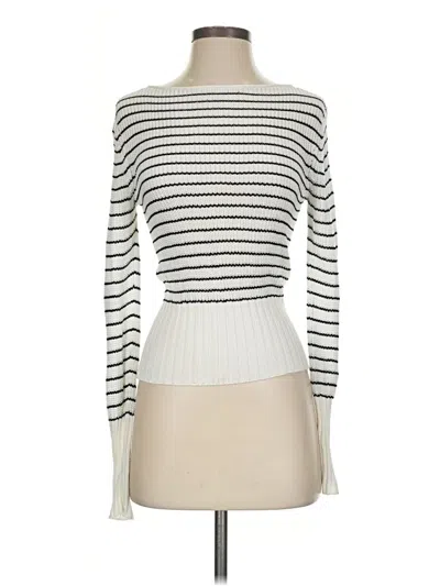 Pre-owned Theory Turtleneck Sweater In White