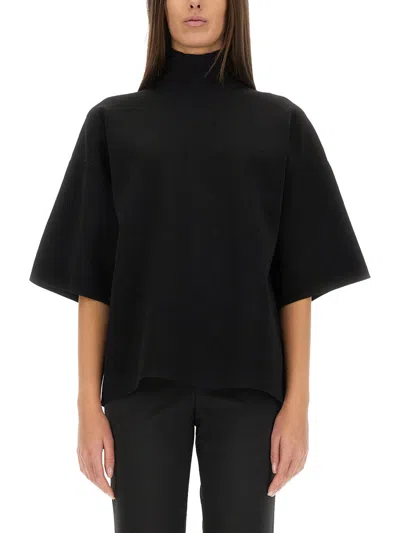 Theory Turtleneck Top In Black