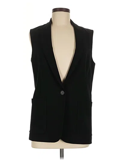 Pre-owned Theory Tuxedo Vest In Black