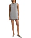 Theory Tweed Canvas Sleeveless Mini Dress
