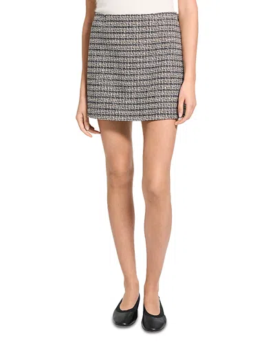 THEORY TWEED MINI SKIRT