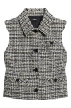 Theory Tweed Vest In Multi