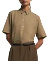 Theory Twill Skirt In Tmbr