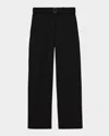 Theory Wide Leg Pants In Black