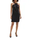 Theory Twist Dress In Black