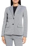 Theory Single-breasted Two-button Blazer In Gray