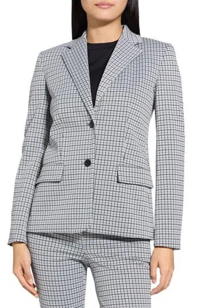 THEORY THEORY TWO-BUTTON BLAZER