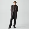 Theory Two-button Coat In Regal Coat In Brown