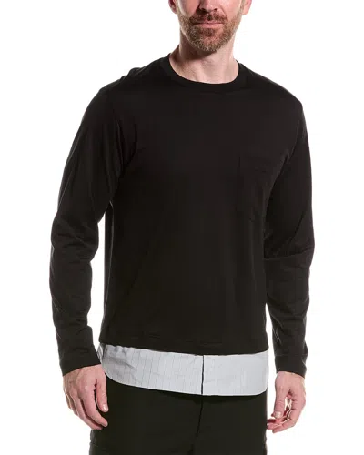 Theory Twofer Shirt In Black