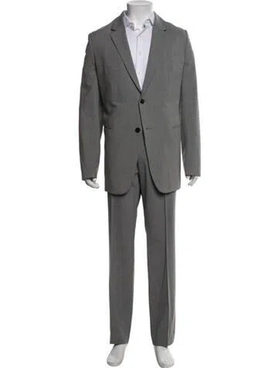 Pre-owned Theory Two-piece Blazer In Gray