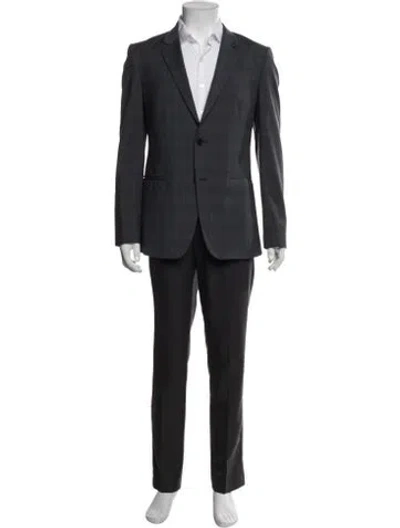 Pre-owned Theory Two-piece Blazer In Gray