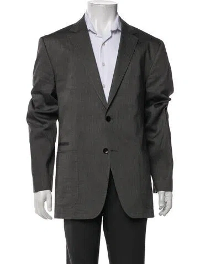 Pre-owned Theory Two-piece Blazer In Grey