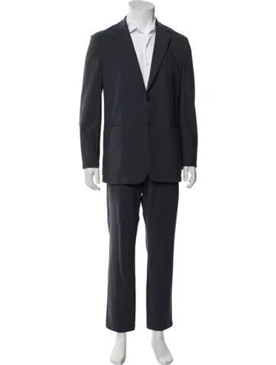 Pre-owned Theory Two-piece Suit Vest In Blue