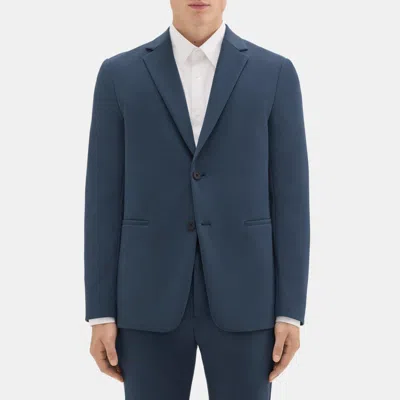 Theory Unstructured Blazer In Performance Knit In Blue