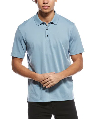 Theory Precise Polo Shirt In Blue