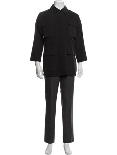 Pre-owned Theory Utility Jacket In Black
