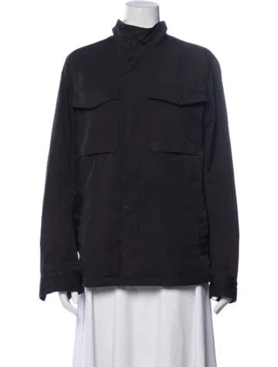 Pre-owned Theory Utility Jacket In Blue