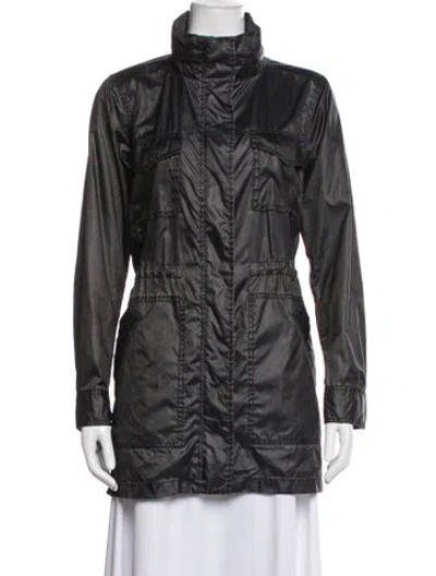 Pre-owned Theory Utility Jacket In Gray