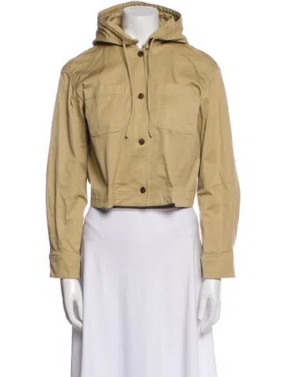 Pre-owned Theory Utility Jacket In Neutral