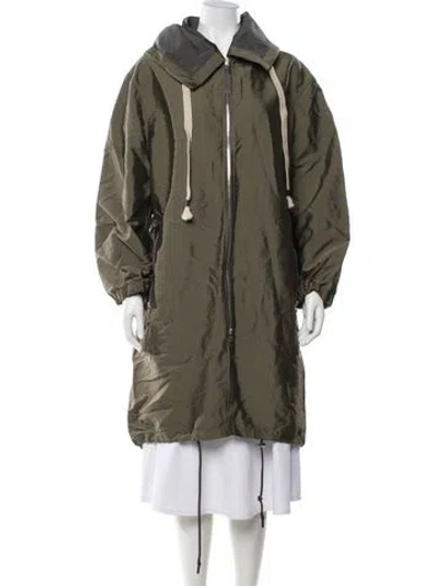 Pre-owned Theory Utility Jacket W/ Tags In Green