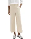 Theory Utility Pant In Organic Cotton In Beige