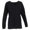 Theory Karenia Silk-blend Sweater In Black