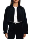 Theory A-line Jacket In Velvet