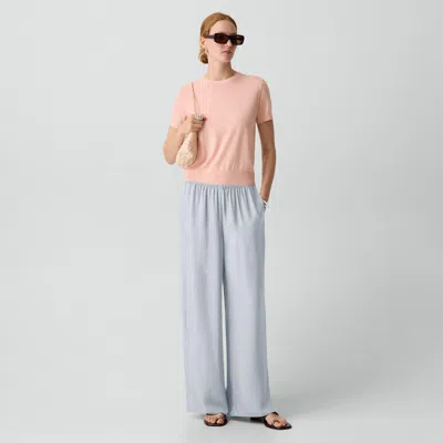 Theory Vented Pull-on Pant In Washed Twill In Gray