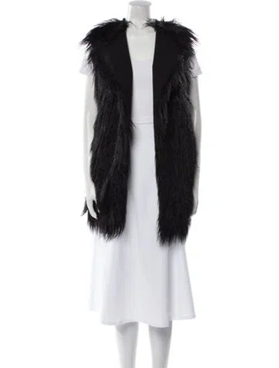 Pre-owned Theory Vest In Black