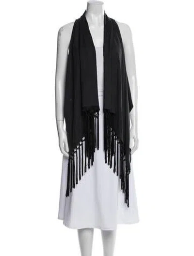 Pre-owned Theory Vest In Black