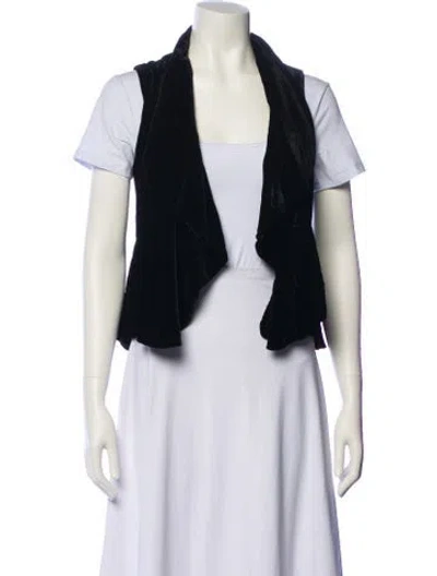Pre-owned Theory Vest In Black