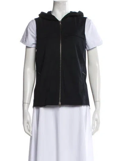 Pre-owned Theory Vest In Black