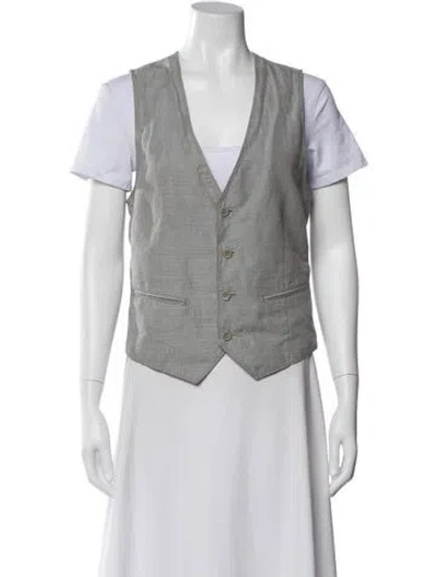 Pre-owned Theory Vest In Black
